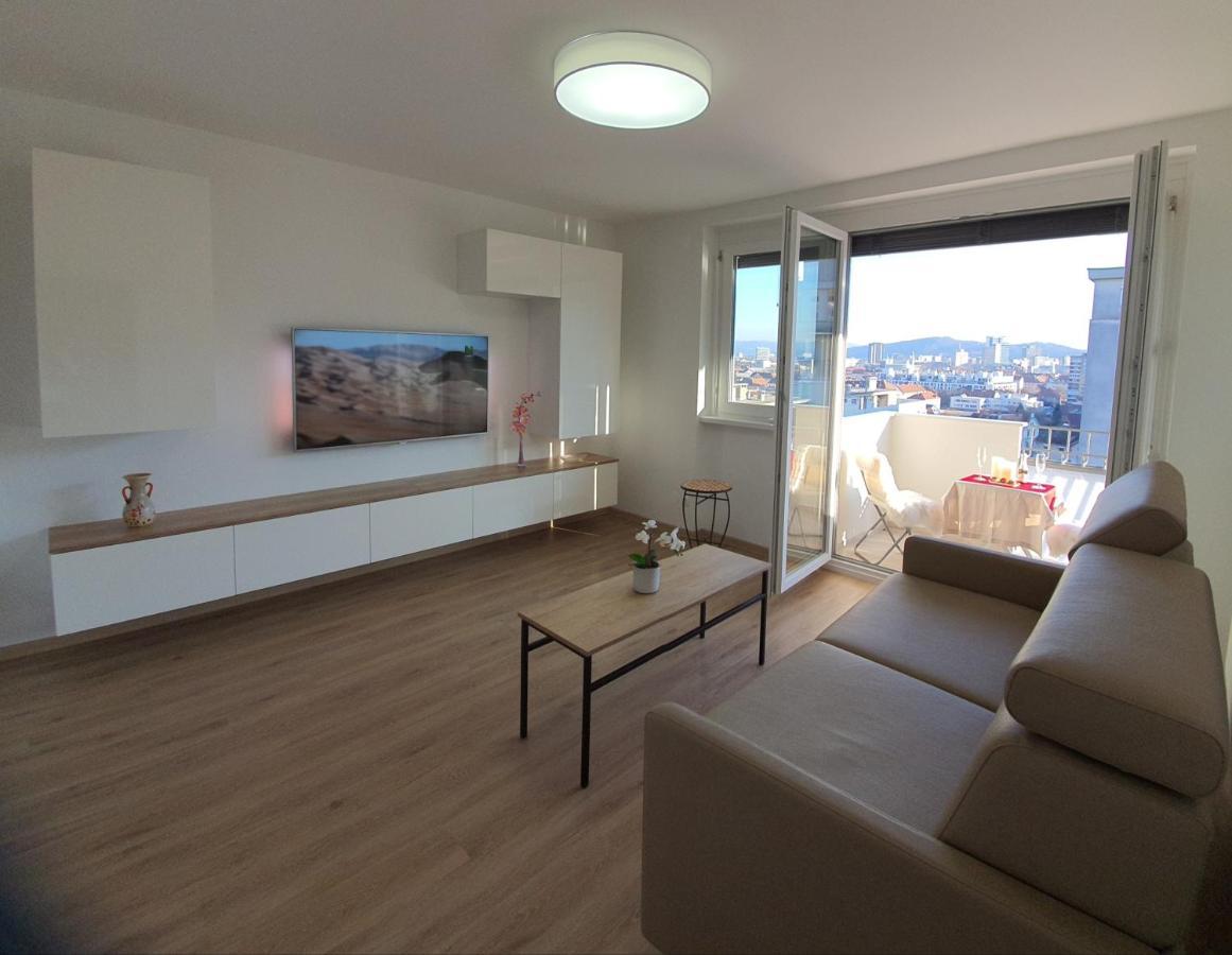 Ljubljana Sky View Apartment Ngoại thất bức ảnh